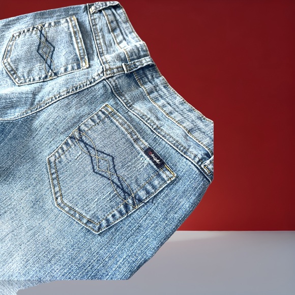 Angels low rise flare jeans Sz. 3 Vintage Y2K - Picture 6 of 9